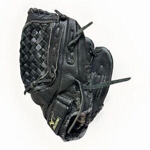 Mizuno 12.5" Fast Pitch RHT Full Grain Leather Softball Baseball Glove GSP Black